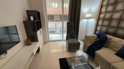 Living Room Image of 601 Sq.ft 1 BHK Apartment / Flat for sale in Eminence Kimberly Suits, Sector 112 Gurgaon for Rs. 7800000