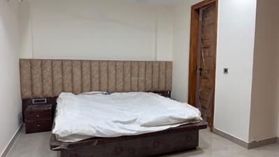 Bedroom Image of 750 Sq.ft 1 BHK Builder Floor for rent in Sector 57 Gurgaon for Rs. 37000