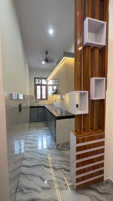 Kitchen Image of 810 Sq.ft 2 BHK Builder Floor for rent in Razapur Khurd New Delhi for Rs. 17500