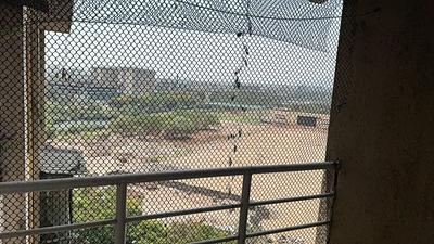 Balcony Image of 690 Sq.ft 1 BHK Apartment / Flat for rent in Gajra Bhoomi Gardenia, Kalamboli Navi Mumbai for Rs. 16000