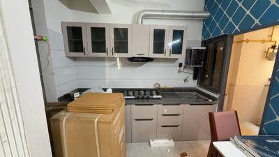 Kitchen Image of 1250 Sq.ft 2 BHK Apartment / Flat for rent in Radhe Greens, New Maninagar Ahmedabad for Rs. 30000