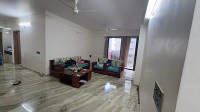 Living Room Image of 2700 Sq.ft 4 BHK Apartment / Flat for rent in Swagat Agacia, Sargasan Gandhinagar for Rs. 55000