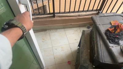 Balcony Image of 1100 Sq.ft 3 BHK Apartment / Flat for rent in Gaurs Siddhartham, Siddharth Vihar Ghaziabad for Rs. 25000