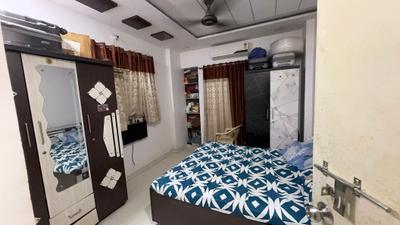 Bedroom Image of 1215 Sq.ft 2 BHK Apartment / Flat for rent in Rajhans Platinum Residency, Palanpur Surat for Rs. 20000