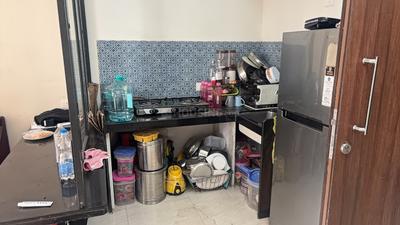 Kitchen Image of 450 Sq.ft 1 BHK Apartment / Flat for rent in Lodha Quality Home Tower 3, Thane West Thane for Rs. 32000
