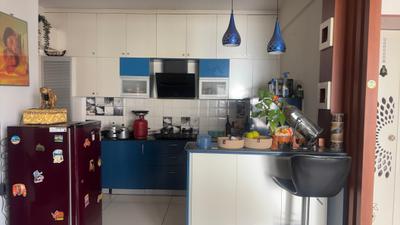 Kitchen Image of 800 Sq.ft 2 BHK Apartment / Flat for sale in SLV Central Park, Bidare Agraha Bengaluru for Rs. 11000000