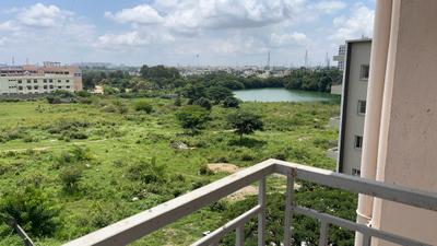 Balcony Image of 1537 Sq.ft 3 BHK Apartment / Flat for rent in GR Queens Pride, Akshayanagar Bengaluru for Rs. 33000