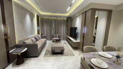 Living Room Image of 955 Sq.ft 2 BHK Apartment / Flat for sale in The Views By Adani Realty, Ghatkopar East Mumbai for Rs. 34000000