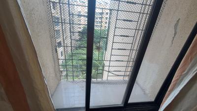 Balcony Image of 1000 Sq.ft 2 BHK Apartment / Flat for rent in Squarefeet Grand Square, Kasarvadavali Thane for Rs. 25000
