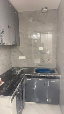 Kitchen Image of 416 Sq.ft 1 RK Builder Floor for rent in  Dayanand Colony RWA, Lajpat Nagar New Delhi for Rs. 24000
