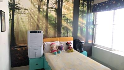 Bedroom Image of 1400 Sq.ft 3 BHK Apartment / Flat for rent in Tathawade Pune for Rs. 50000