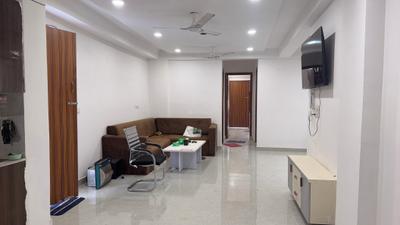 Living Room Image of 1500 Sq.ft 4 BHK Builder Floor for rent in Dwarka Mor New Delhi for Rs. 60500