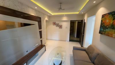 Living Room Image of 630 Sq.ft 1 BHK Apartment / Flat for sale in Sudarshan Sky Heights, Thane West Thane for Rs. 6500000
