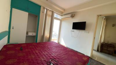 Bedroom Image of 579 Sq.ft 1 BHK Studio for rent in Habitech Panchtatva Phase 1, Noida Extension Greater Noida for Rs. 17000