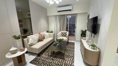 Living Room Image of 650 Sq.ft 2 BHK Apartment / Flat for sale in Siddha Sky, Sion Mumbai for Rs. 19000000