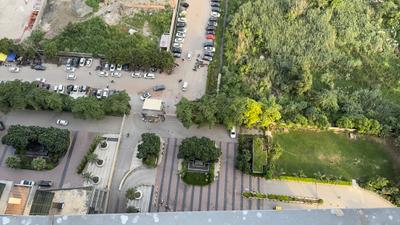 Balcony Image of 1380 Sq.ft 2 BHK Apartment / Flat for rent in Supertech Supernova, Sector 94 Noida for Rs. 56000