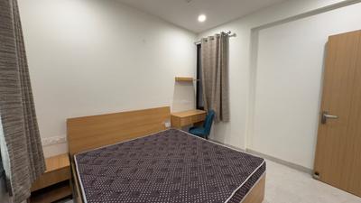 Bedroom Image of 700 Sq.ft 1 BHK Builder Floor for rent in Nipania Indore for Rs. 18500