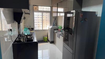 Kitchen Image of 1000 Sq.ft 3 BHK Apartment / Flat for sale in U K Silver Coin CHSL, Malad West Mumbai for Rs. 35000000