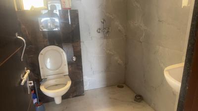 Bathroom Image of 400 Sq.ft 1 RK Builder Floor for rent in Durgapura Jaipur for Rs. 11000