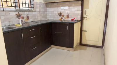 Kitchen Image of 1100 Sq.ft 2 BHK Apartment / Flat for rent in Kaggadasapura Bengaluru for Rs. 30000