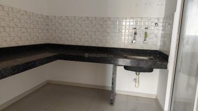 Kitchen Image of 1100 Sq.ft 3 BHK Apartment / Flat for rent in Majestique Rhythm County, Handewadi Pune for Rs. 26000