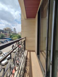 Balcony Image of 950 Sq.ft 2 BHK Apartment / Flat for rent in Kalwa Thane for Rs. 30000