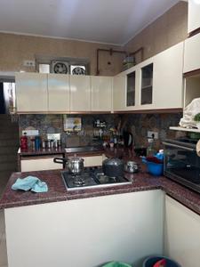 Kitchen Image of 500 Sq.ft 2 BHK Apartment / Flat for rent in Ankur Apartments, Patparganj New Delhi for Rs. 31500