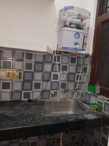 Kitchen Image of 600 Sq.ft 1 BHK Independent House for rent in Beta I Greater Noida for Rs. 17500