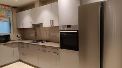 Kitchen Image of 2100 Sq.ft 3 BHK Builder Floor for rent in Defence Colony New Delhi for Rs. 350000