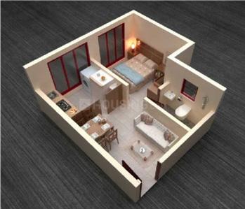 Image of 430 Sq.ft 1 BHK Apartment / Flat for sale in Magus City, Kalyan West, Kalyan for Rs. 2300000