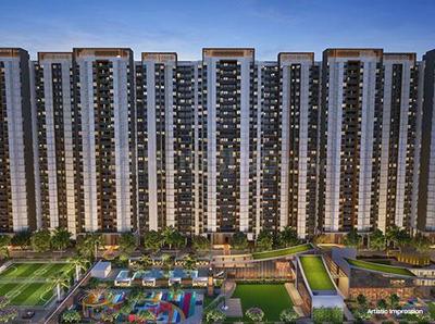 Image of 1100 Sq.ft 2 BHK Apartment / Flat for sale in Gini Vivante, Kiwale, Pune for Rs. 6500000