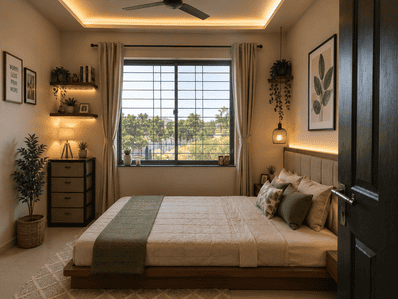 Image of 550 Sq.ft 1 BHK Apartment / Flat for rent in Sangurdi Gaon, Pune for Rs. 7500