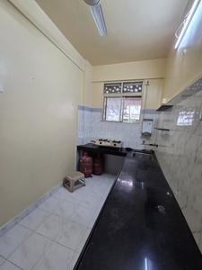 Kitchen Image of 650 Sq.ft 1 BHK Apartment / Flat for rent in Hermes Complex, Sangamvadi Pune for Rs. 36000
