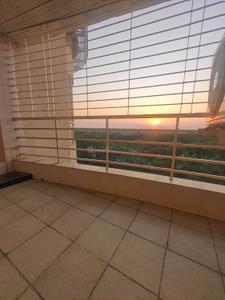 Balcony Image of 1650 Sq.ft 3 BHK Apartment / Flat for rent in Beverly Park, Nerul Navi Mumbai for Rs. 125000