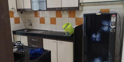 Kitchen Image of 1120 Sq.ft 2 BHK Apartment / Flat for rent in Patel Aum Sai, Kharghar Navi Mumbai for Rs. 51000