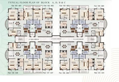 Image of 970 Sq.ft 2 BHK Apartment / Flat for sale in Subhashri Towers, Sundarpada, Bhubaneswar for Rs. 5141000