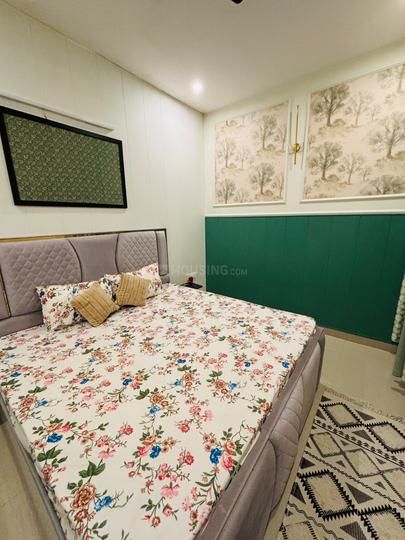 White purple house Bedroom 1