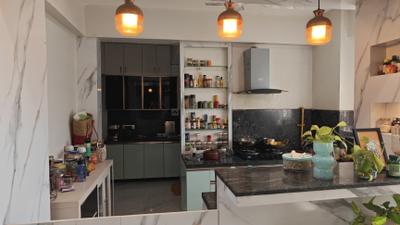 Kitchen Image of 2193 Sq.ft 4 BHK Apartment / Flat for rent in CHD Avenue 71, Sector 72 Gurgaon for Rs. 65000