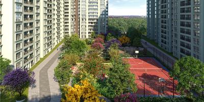 Image of 600 Sq.ft 1 BHK Apartment / Flat for sale in Godrej Splendour, Whitefield, Bengaluru for Rs. 8000000