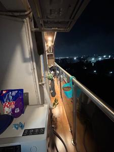 Balcony Image of 500 Sq.ft 1 BHK Apartment / Flat for rent in Raghav One, Kurla East Mumbai for Rs. 46000