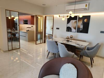 Hall Image of 1200 Sq.ft 3 BHK Apartment / Flat for sale in Om Shanti Dharti Heights, Parel Mumbai for Rs. 42100000