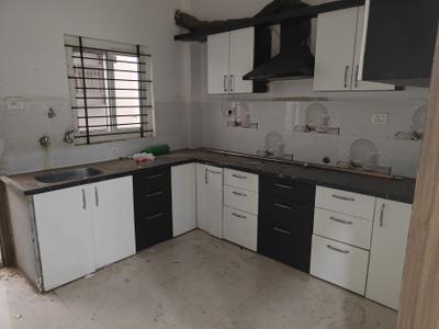 Kitchen Image of 2400 Sq.ft 3 BHK Independent House for rent in Shiv Vatika Brij Residency, Nipania Indore for Rs. 35000