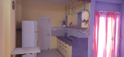 Kitchen Image of 680 Sq.ft 2 BHK Apartment / Flat for sale in Othello Valencia Courtyard, Vadsar Vadodara for Rs. 2900000