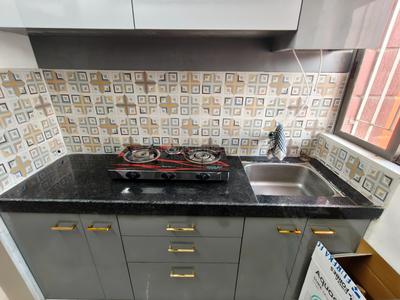 Kitchen Image of 319 Sq.ft 1 BHK Apartment / Flat for rent in Dosti Greater Thane Phase 1, Bhiwandi Thane for Rs. 16999