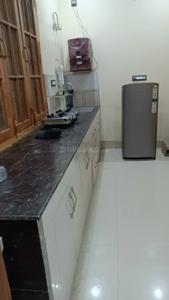Kitchen Image of 1000 Sq.ft 1 BHK Builder Floor for rent in Ashiyana Lucknow for Rs. 13500