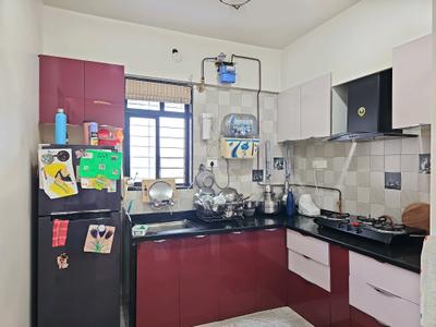 Kitchen Image of 1038 Sq.ft 2 BHK Apartment / Flat for rent in BG Tatva, Kharadi Pune for Rs. 47000