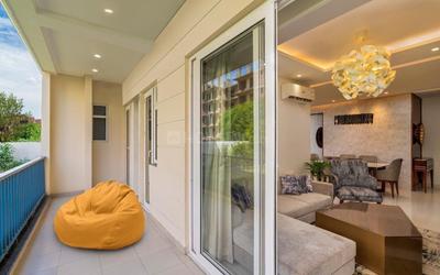 Balcony Image of 1100 Sq.ft 3 BHK Apartment / Flat for sale in Motiaz Blue Ridge, Sanauli Zirakpur for Rs. 10500000