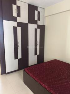 Bedroom Image of 1100 Sq.ft 2 BHK Apartment / Flat for rent in Kameshwar Annex, Motera Ahmedabad for Rs. 25000