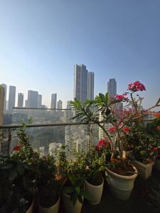 Balcony Image of 1900 Sq.ft 3 BHK Apartment / Flat for sale in Indiabulls Sky Forest, Parel Mumbai for Rs. 110000000
