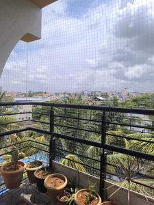 Dining Area Image of 3000 Sq.ft 4 BHK Apartment / Flat for rent in Manpho Pavilion, Bilekahalli Bengaluru for Rs. 100000